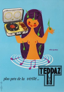 GAUTHIER ALAIN - ELECTROPHONE CLOSER TO THE TRUTH 1958 SMALL SIZE - Picture 1 of 1