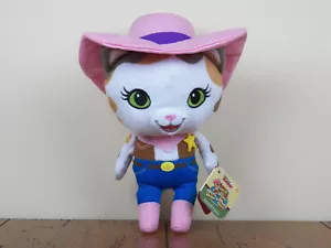 Figura de peluche Sheriff Callie 9" gato muñeca juguete del salvaje oeste *TOTALMENTE NUEVA* - Imagen 1 de 10