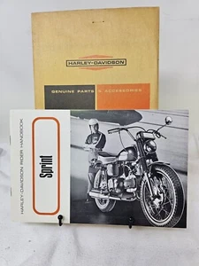 Harley-Davidson Sprint 1969 manual del propietario pieza # 99475-69 - Imagen 1 de 1