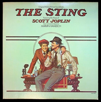 The Sting Original Motion Picture Soundtrack Paul Newman Robert Redford 1964 LP - Image 1 of 4
