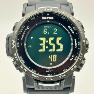 Gepflegte neuwertige Casio Pro Trek PRW-35Y-1BJF Black Climber Line Triple Solar Herrenuhr - Bild 1 von 16