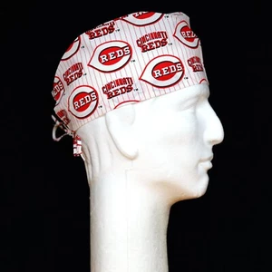 MLB Cincinnati Reds on White Theme Scrub Hat - Picture 1 of 1
