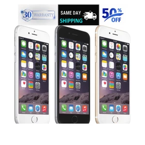 Apple iPhone 6 Unlocked Verizon - 16GB 128GB - Space Gray Silver -WiFi CDMA iOS - Picture 1 of 9