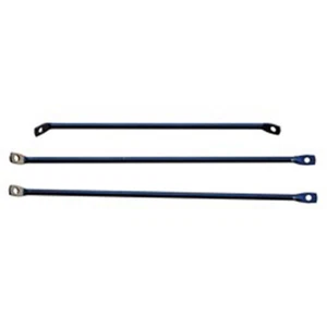 Goodmark 3 Piece Set Rear Stepside Fender Brace Fits Chevrolet GMK414166255S - Picture 1 of 1