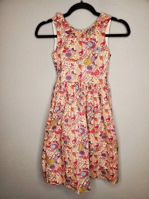 Vestido Papo d’ Anjo Niñas Paisley Talla 10 Años Foto 1 de 4