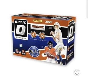 2021 Nfl Donruss Optic Football Cards Mega Box - Regular and Fanatics New Panini - Picture 1 of 39