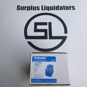 Brand new in original packaging: Webster Ignition Transformer 313-28AB85 CARLIN - Picture 1 of 5