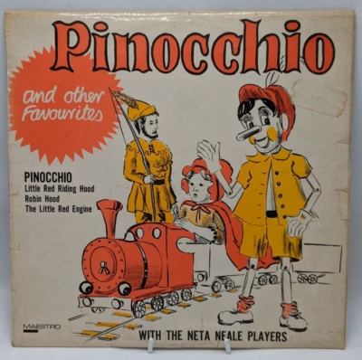 Pinocchio and other favourites 12" vinyl record 33RPM - Image 1 of 4