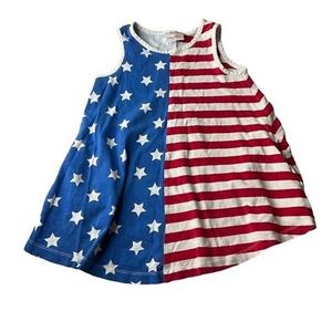 Vestido Hanna Andersson con bandera estadounidense talla EE. UU. 4 - Imagen 1 de 5