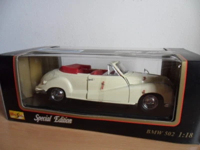 AUTOMODELLO DELLA MAISTO SPECIAL EDITION BMW 502 IN SCALA 1:18 - Immagine 1 di 4