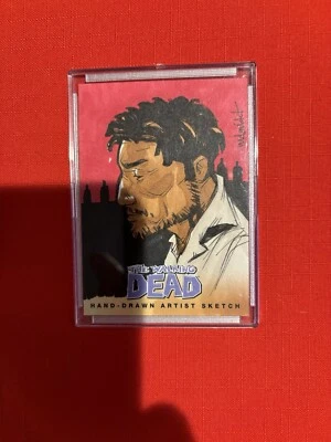 The Walking Dead Comic Series 2 Cryptozoic Sketch Card  1/1 - Image 1 of 3