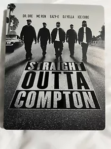STRAIGHT OUTTA COMPTON BLU RAY STEELBOOK - Picture 1 of 6