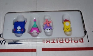 Shopkins 2017 World Vacation Exclusive Movers Game Pieces Lot of 4 Figures NEW. - Picture 1 of 3