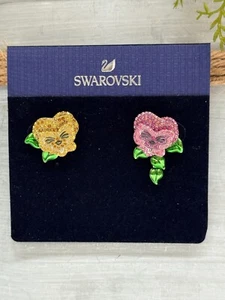 Swarovski Alice in Wonderland stud earrings 5689488 NWT OOP - Picture 1 of 6
