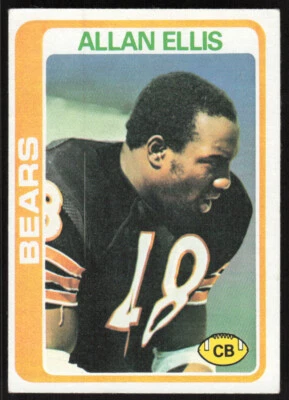 1978 Topps Allan Ellis Card #132 - Chicago Bears - Image 1 of 2