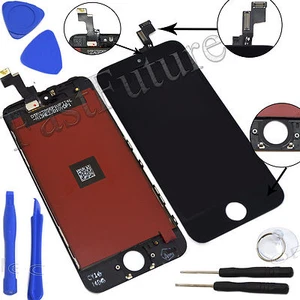 LCD Touch Screen Display Digitizer Assembly Replacement for iPhone 5S BlackWhite - Picture 1 of 3