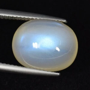 9,96 ct ¡MARAVILLOSO! CABUJÓN PIEDRA LUNAR NATURAL AFRICA POWER VER VDO 448 CL - Imagen 1 de 3