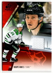 2023-24 UD SP Juego Edición Usada Hockey Roope Hintz JERSEY STARS - Imagen 1 de 1