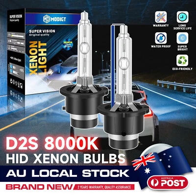 MODIGT D2S Xenon HEADLIGHT White 8000K HID Bulbs For Honda S2000 2000-2009 - image 1 of 4