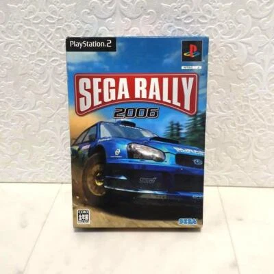 Sega Rally 2006 & Sega Rally ChapionShip Sony Playstation2 PS2 Jp import 2006 - Image 1 of 4