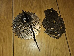 SRAM 8 Speed 11-28 Cassette And Chain