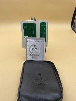 Herramienta de prueba probador de cable de Internet LAN Ethernet de red RJ11 RJ45 Foto 1 de 4