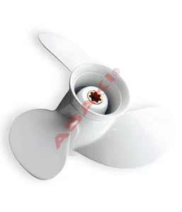 Propeller 6G1-45943-00-EL 3X8 1/2X7 1/2 For YAMAHA Outboard 6/8/9.9 HP 7 Splines - Picture 1 of 14