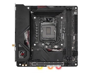ASRock Z590 Phantom Gaming-ITX/TB4 Motherboard Intel Z590 LGA1200 DDR4 Mini-ITX - Afbeelding 1 van 4