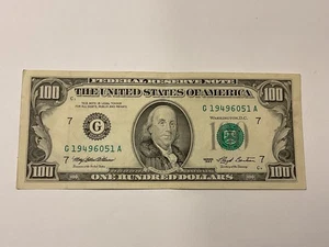 1990 $100 One Hundred Dollar Bill Currency Note Benjamin CRISPY & CLEAN!!!!!!!!! - Picture 1 of 2