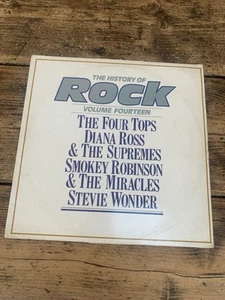 History Of Rock Vol.14 Supremes, Stevie, 4 Tops 60s Soul2xVinyl LPs Plays Nicely - Picture 1 of 12