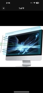 MOSISO 23-24 inch Computer Blue Light Blocking Screen Protector Inch  - Picture 1 of 11