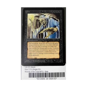 WOTC MtG Beta Lich (R) EX- - Picture 1 of 2