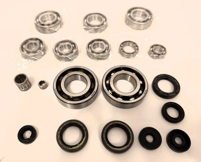 Aprilia RS SX 125 Motorlager Satz Kit  Simmerringen Wellendichtringe  Rotax 122 - Bild 1 von 3
