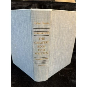 The Greatest Book Ever Written Fulton Oursler Published in 1951 Hardcover - Bild 1 von 10
