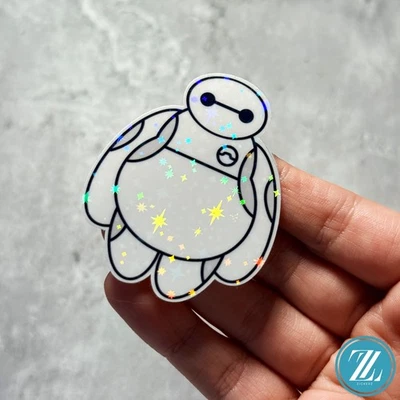 Baymax Vinyl-Coated Sticker | Handmade Big Hero 6 Decal