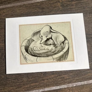 The Art Group “Bathtime” Disney Dumbo Sketch - Picture 1 of 2