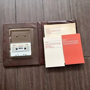Computer portatile vintage TRS-80 modello 100 dati/ordinamento con custodia 1/1 su eBay - Foto 1 di 7