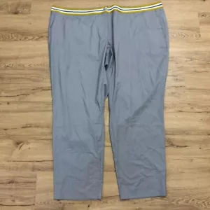 Wildfang Empower Taped Trouser Pants Gray Womens Plus size 24W Tapered Gray - Picture 1 of 8