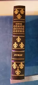 THE THREE MUSKETEERS Book Easton Press, Leather Bound - Picture 1 of 7