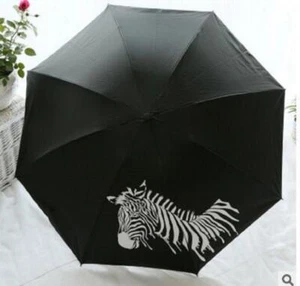 DC-RS-012-Farbwechselschirm, im Regen wird das Zebra bunt ! - Bild 1 von 1