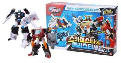 Hello Carbot Skystar + Polistar 2 IN 1 COMBINE Action Figure X CUBE PACK NEW - Image 1 of 4