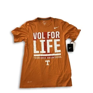 NUEVO CON ETIQUETAS Nueva Camiseta Pequeña Leyenda Voluntarios de Tennessee Nike Dri-Fit "Vol For Life" - Imagen 1 de 1