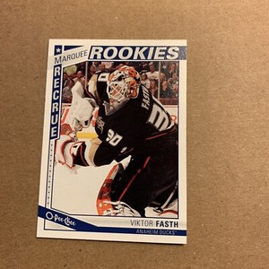B99 2013/14 O Pee Chee Marquee Rookie #517 Viktor Fasth Anaheim Ducks￼