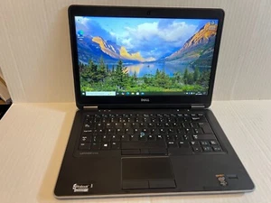 Dell Latitude E7440 14" Screen Vpro Core i7 128GB SSD 4GB Ram Windows 10 laptop - Picture 1 of 14