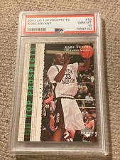 Kobe Bryant 2003 ud top prospects #59 psa 10