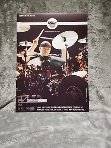 Rush Neil Peart Sabian Promo Poster - Picture 1 of 1