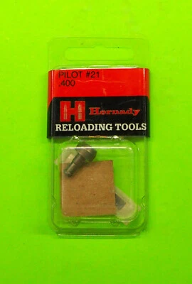 Hornady Trimmer Pilot #21-(390941)-NUEVA DE FÁBRICA-en paquete .400 Cal Foto 1 de 4
