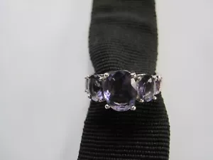 Nuevo anillo para mujer, talla 8, púrpura - Imagen 1 de 5