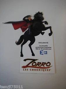 ZORRO les chroniques Communiqué de presse 2015 France 3 - Photo 1/2