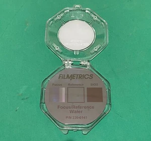 #4708) FILMETRICS P/N 230-0141 TS-Focus-SiO2-4-3100 Focus/Reference Wafer - Picture 1 of 3